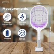 Instant Fly Swatter Rechargeable Racket