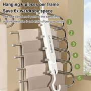 Universal™ - 6 Layers Foldable BouChic Clothes Hanger