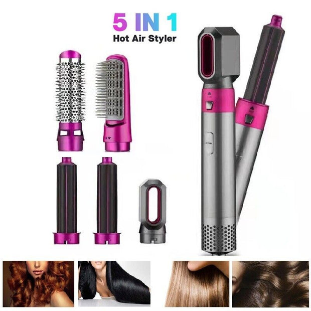 5 in 1 Hair Dryer Hot Comb Set
